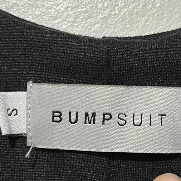 Bumpsuit The Cindy Romper Maternity Size S Black Minimalist Capsule Comfort - Picture 4 of 5